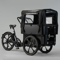 Cargobike of Sweden elektrische bakfietsen Zwart 6 persoons