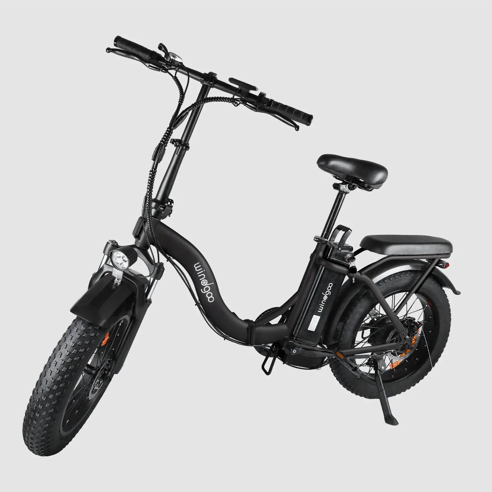 Windgoo - E20 Pro - Zwart - Vouwfiets