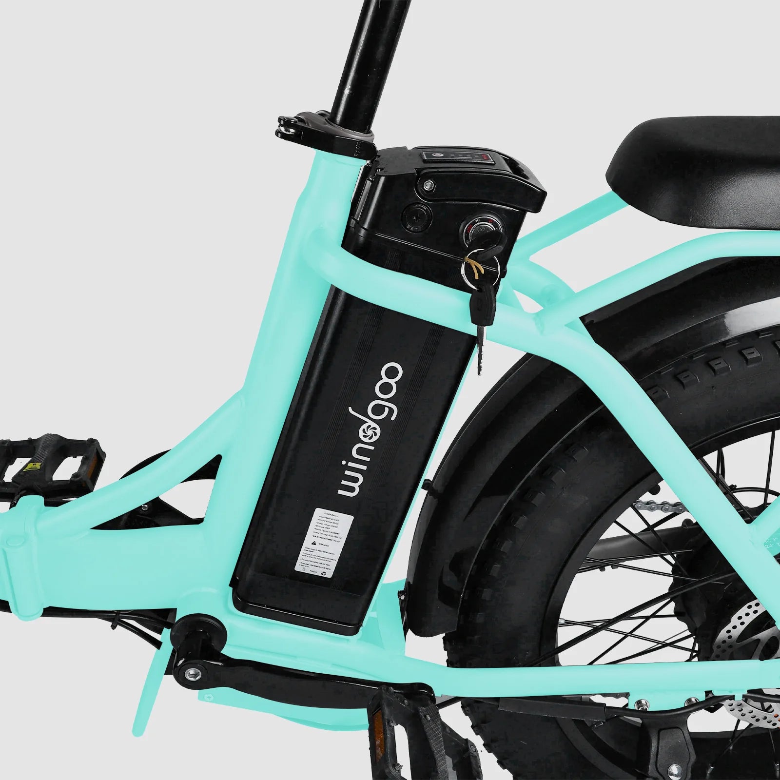 Windgoo - E20 Pro - Mintgroen - Vouwfiets