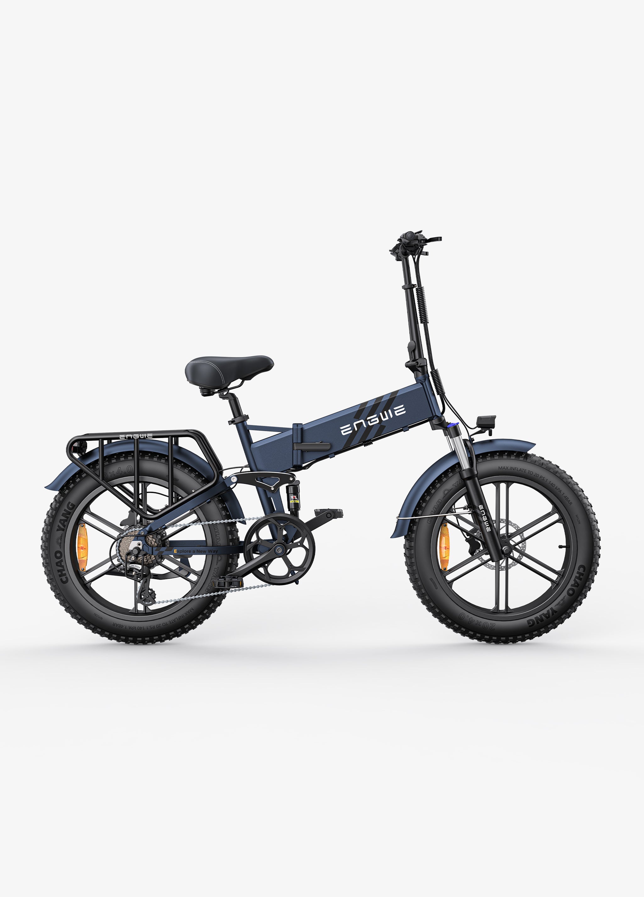 ENGWE Engine Pro 2.0 Elektrische Fiets – Opvouwbare E-Bike met Vering