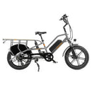 JOBOBIKE - Transer - Longtail - Zilvergrijs - 250Wh