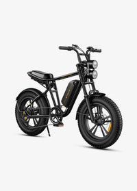 🏍️ ENGWE M20 – Elektrische Fatbike - Zwart - 624Wh Accu - Enkele Accu