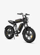 🏍️ ENGWE M20 – Elektrische Fatbike - Zwart - 624Wh Accu - Enkele Accu