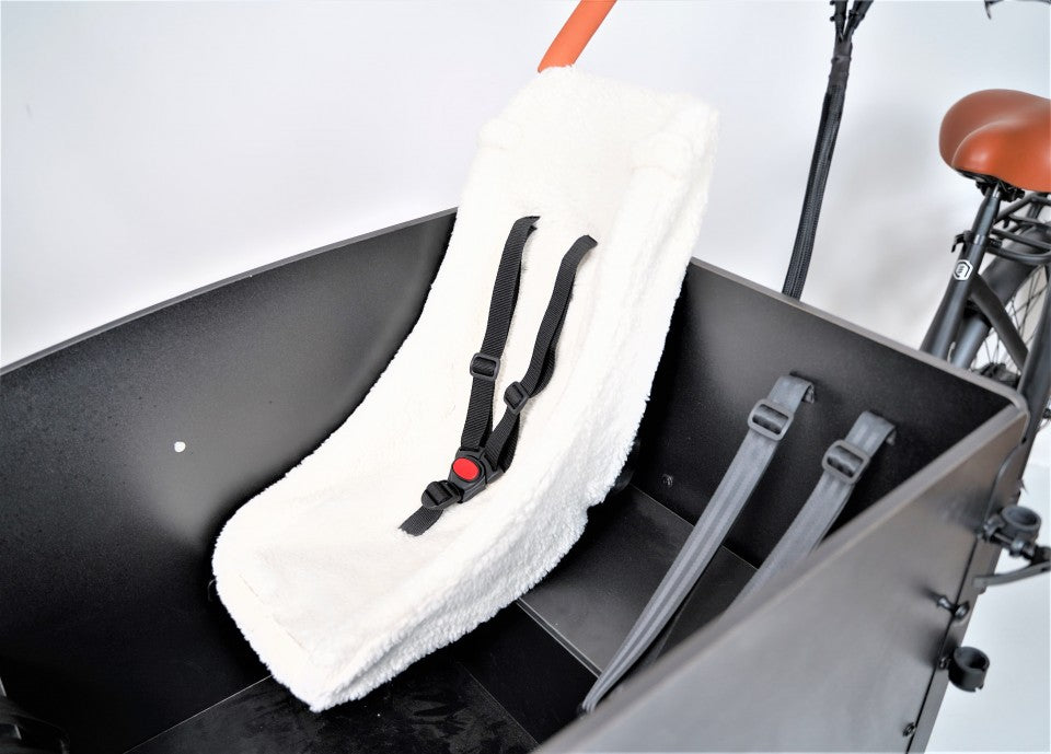Melia Basic babyzitje voor bakfiets incl. bevestigingsset