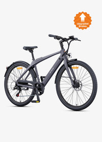 🚲 ENGWE N1 Air - Hoge instap - Ultralichte Carbon Elektrische Stadsfiets met GPS & 100 km Actieradius