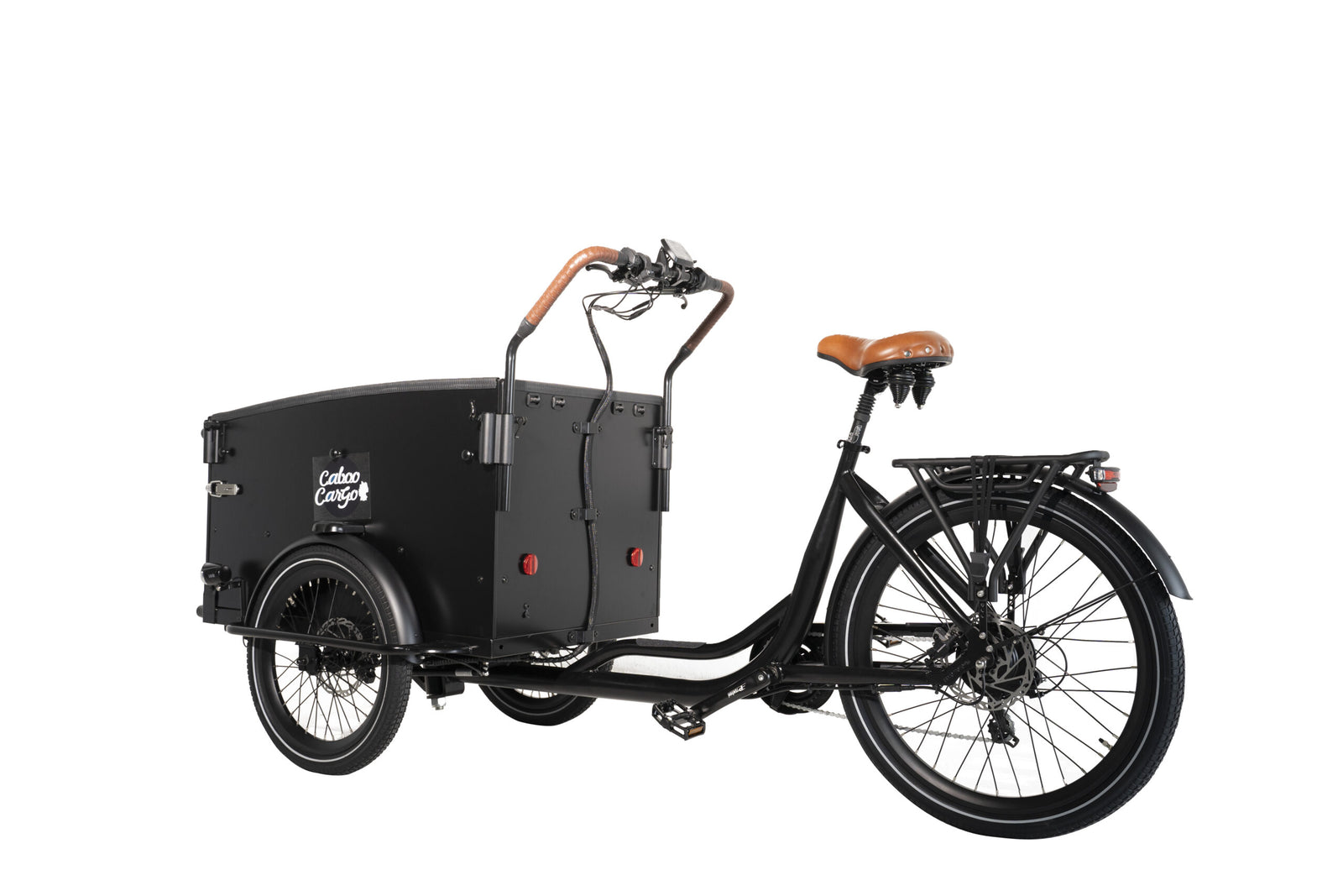 CabooCargo - Starter - Elektrische Bakfiets - Zwart - 250 Wh