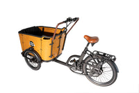 CabooCargoo - Family C - Elektrische Bakfiets - Bruin