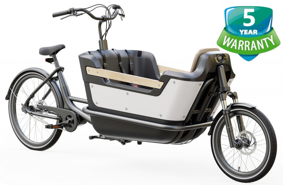 Royal Cargo Bike 2W Premium Plus Zwart Wit