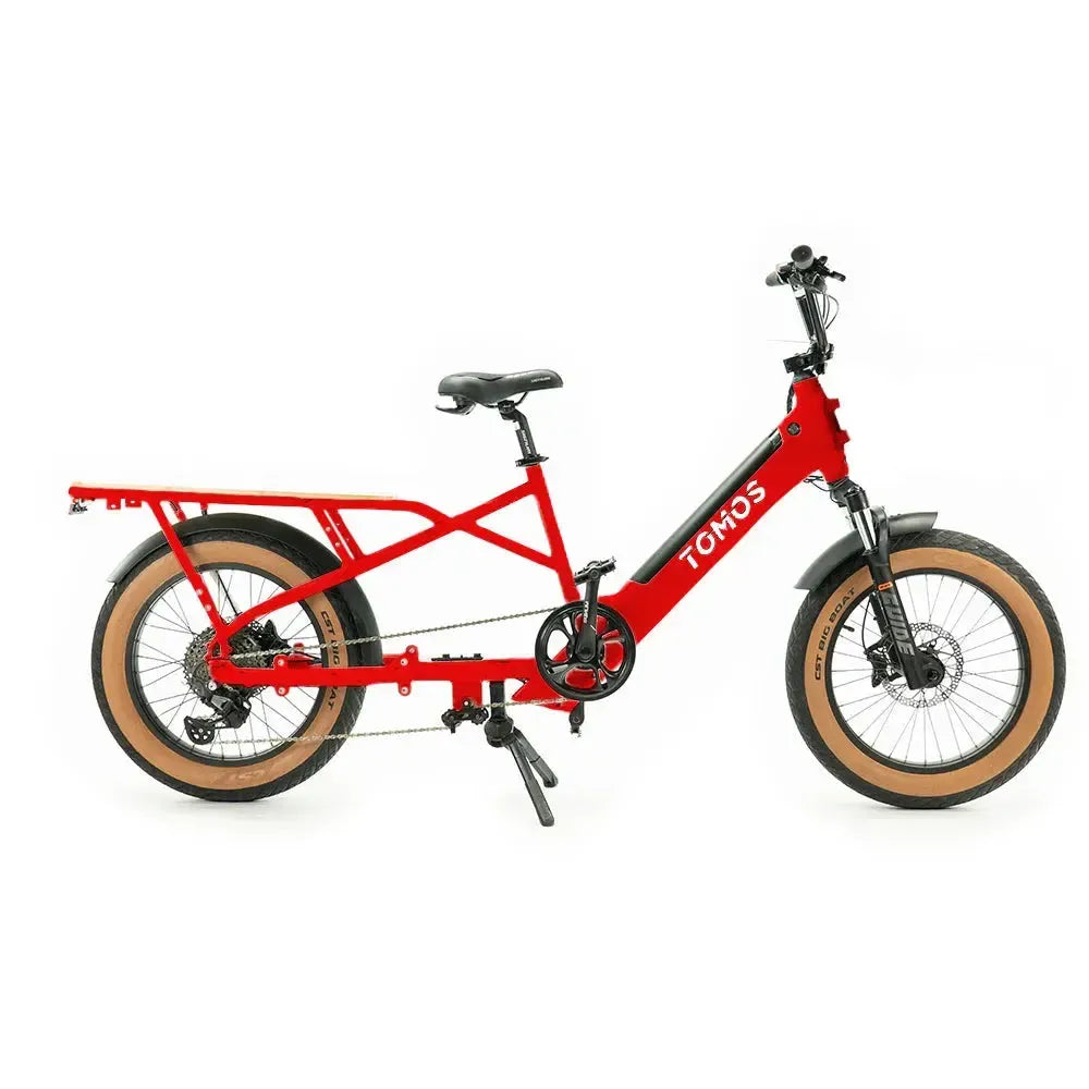 Tomos - E-Cargo - Longtail - Rood - 672W