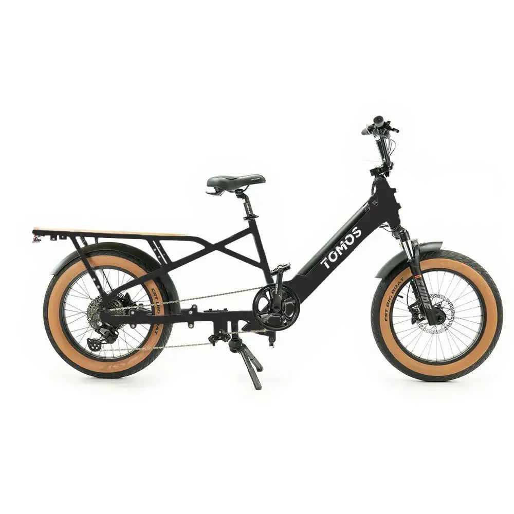 Tomos - E-Cargo - Longtail - Zwart  - 672W