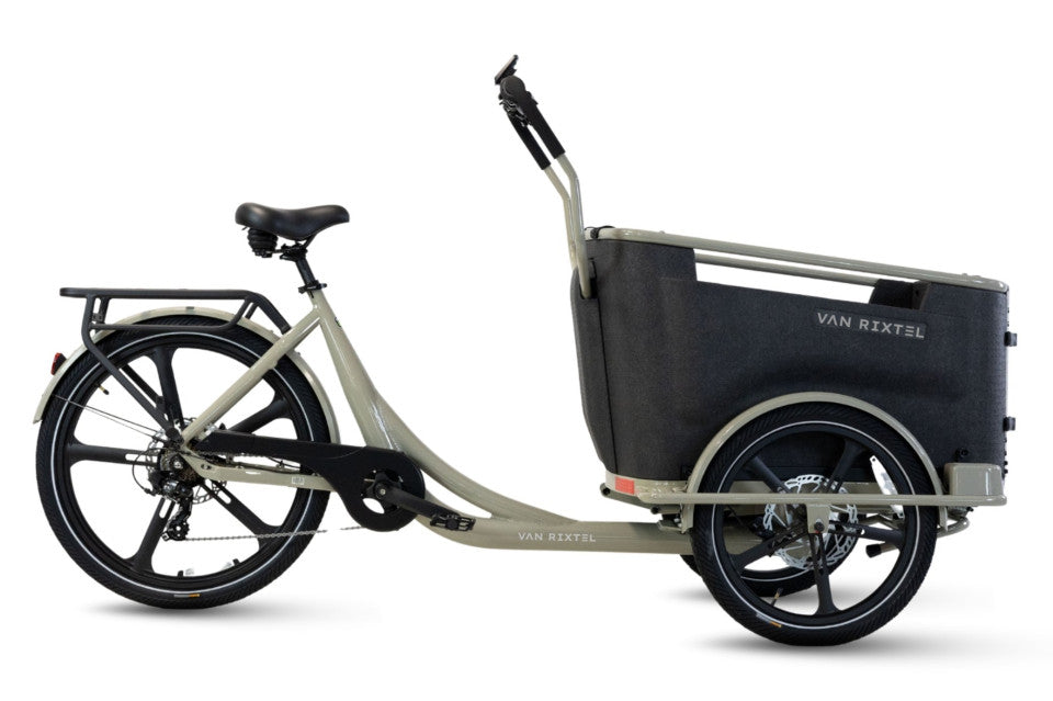 Van Rixtel Dog - desert sand - elektrische driewieler hondenbakfiets