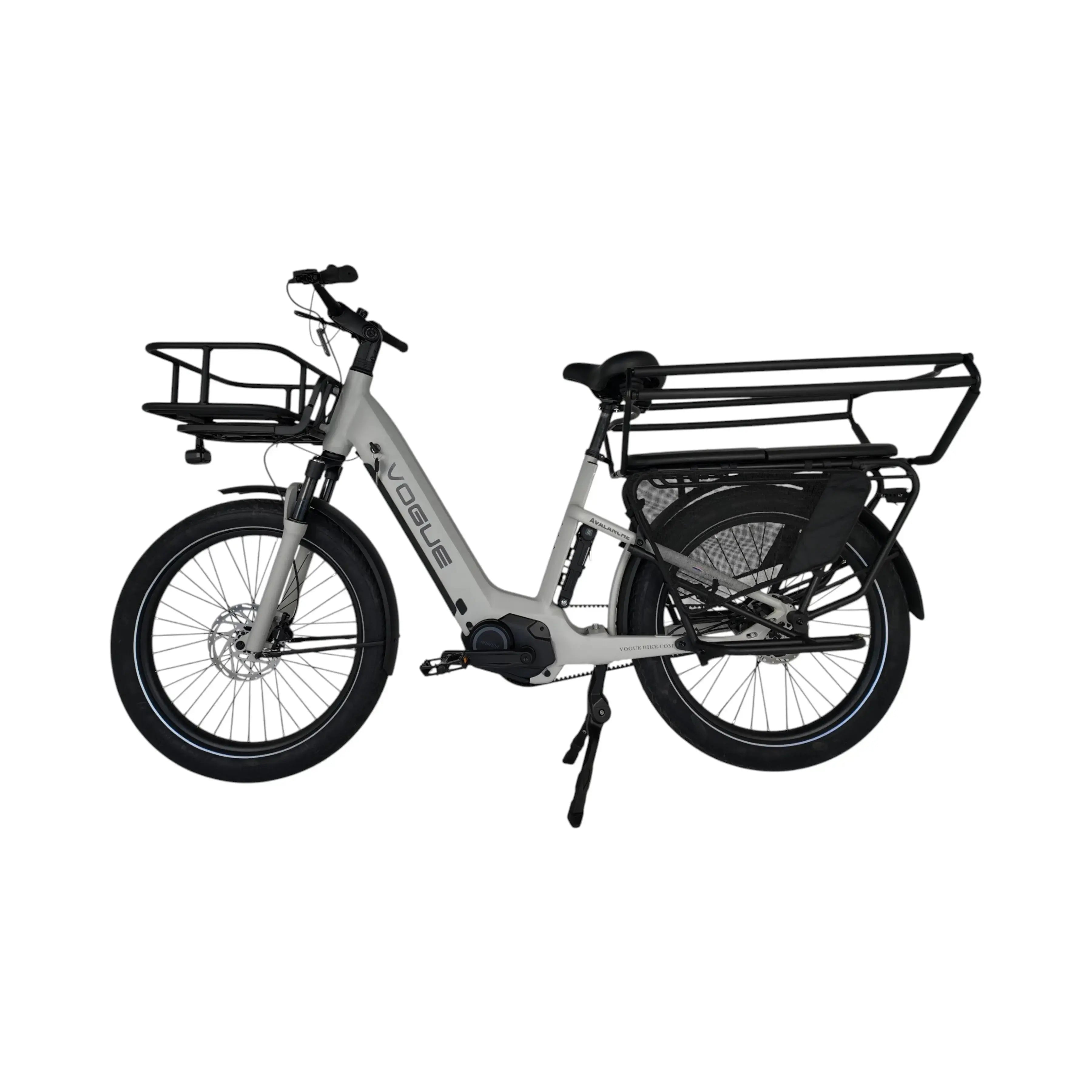Vogue Avalanche - Elektrische Longtail - Mat Grijs