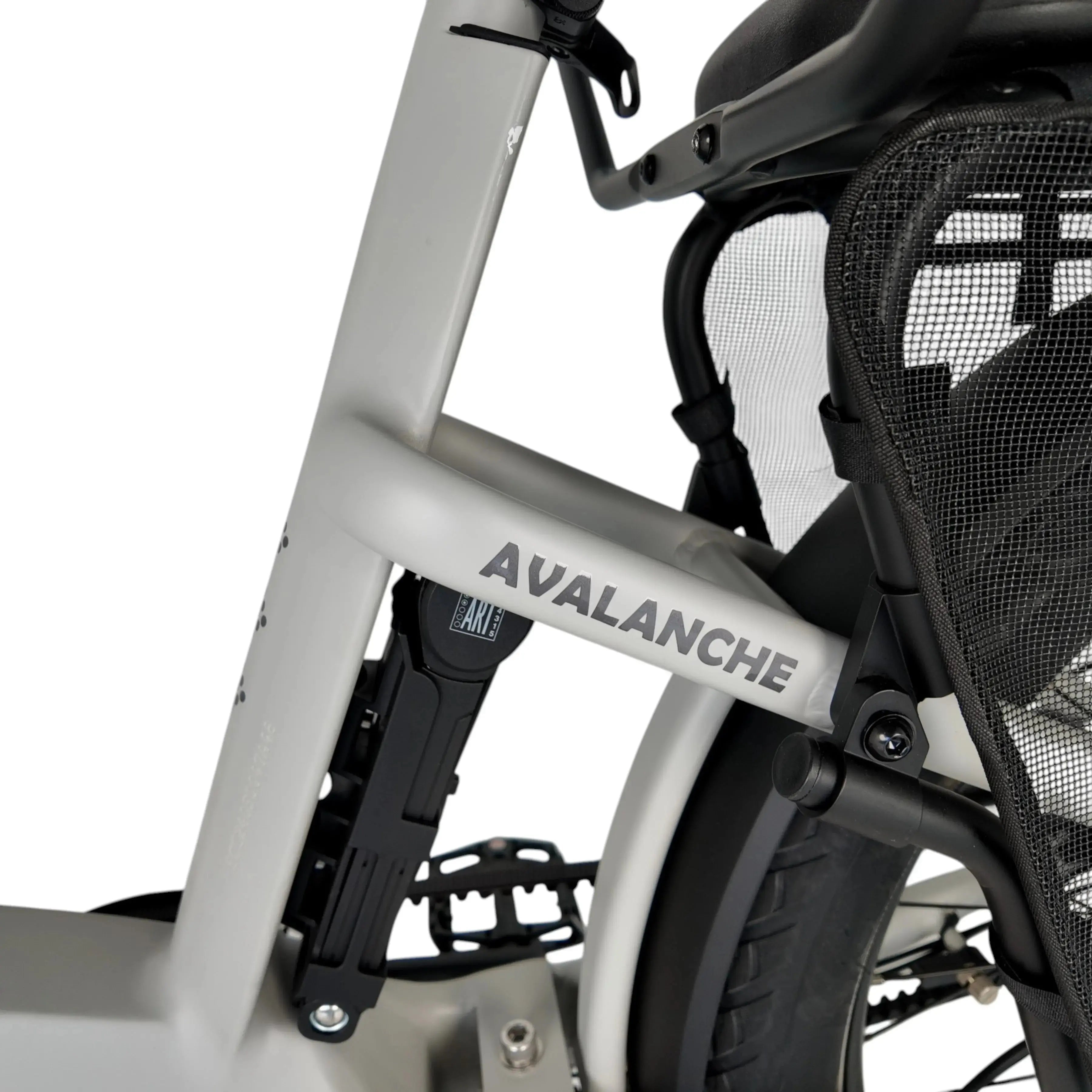 Vogue Avalanche - Elektrische Longtail - Mat Grijs