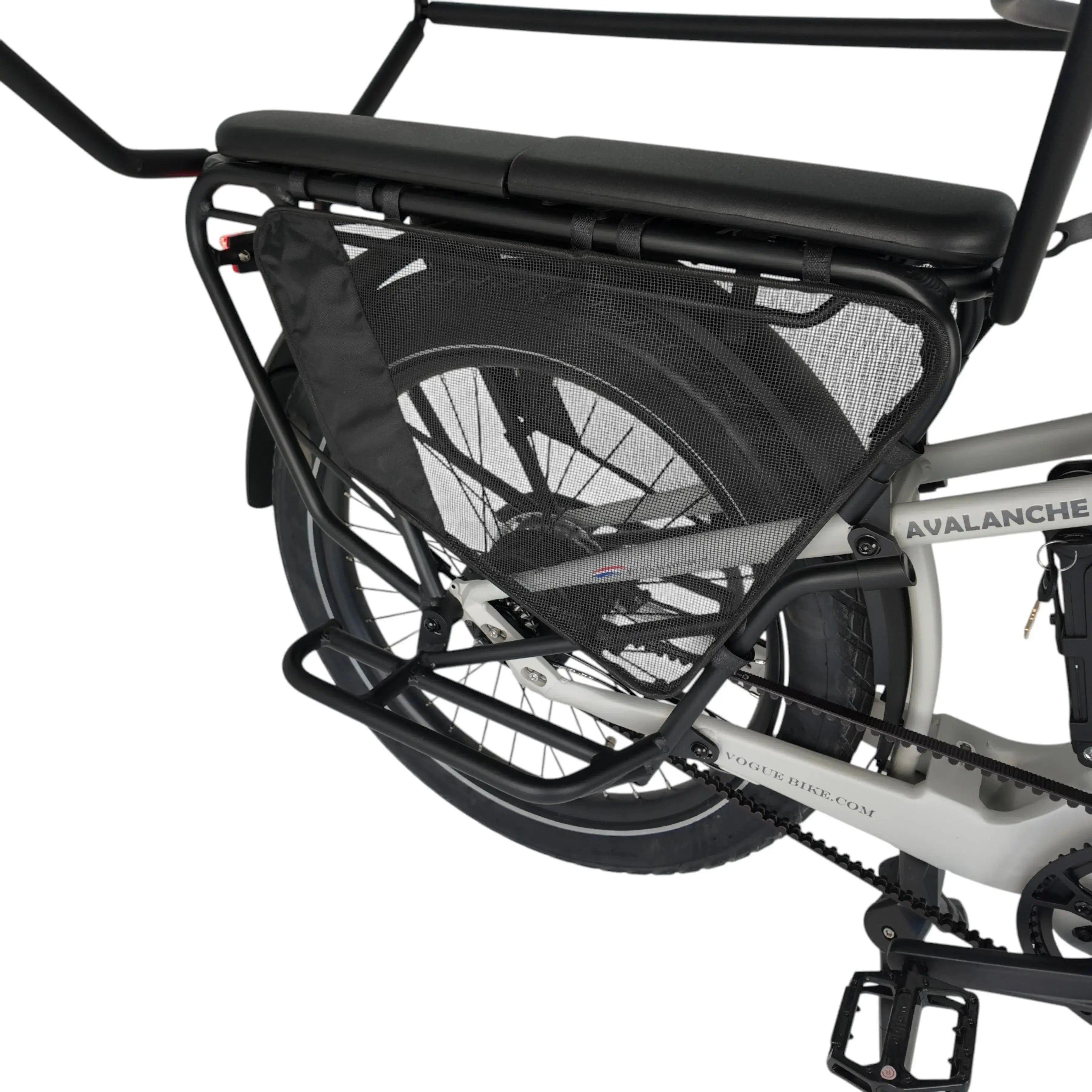 Vogue Avalanche - Elektrische Longtail - Mat Grijs