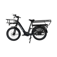 Vogue Avalanche Longtail - Matt Black - 540Wh - Elektrische Longtail