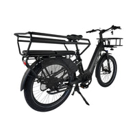 Vogue Avalanche Longtail - Matt Black - 540Wh - Elektrische Longtail