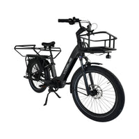 Vogue Avalanche Longtail - Matt Black - 540Wh - Elektrische Longtail