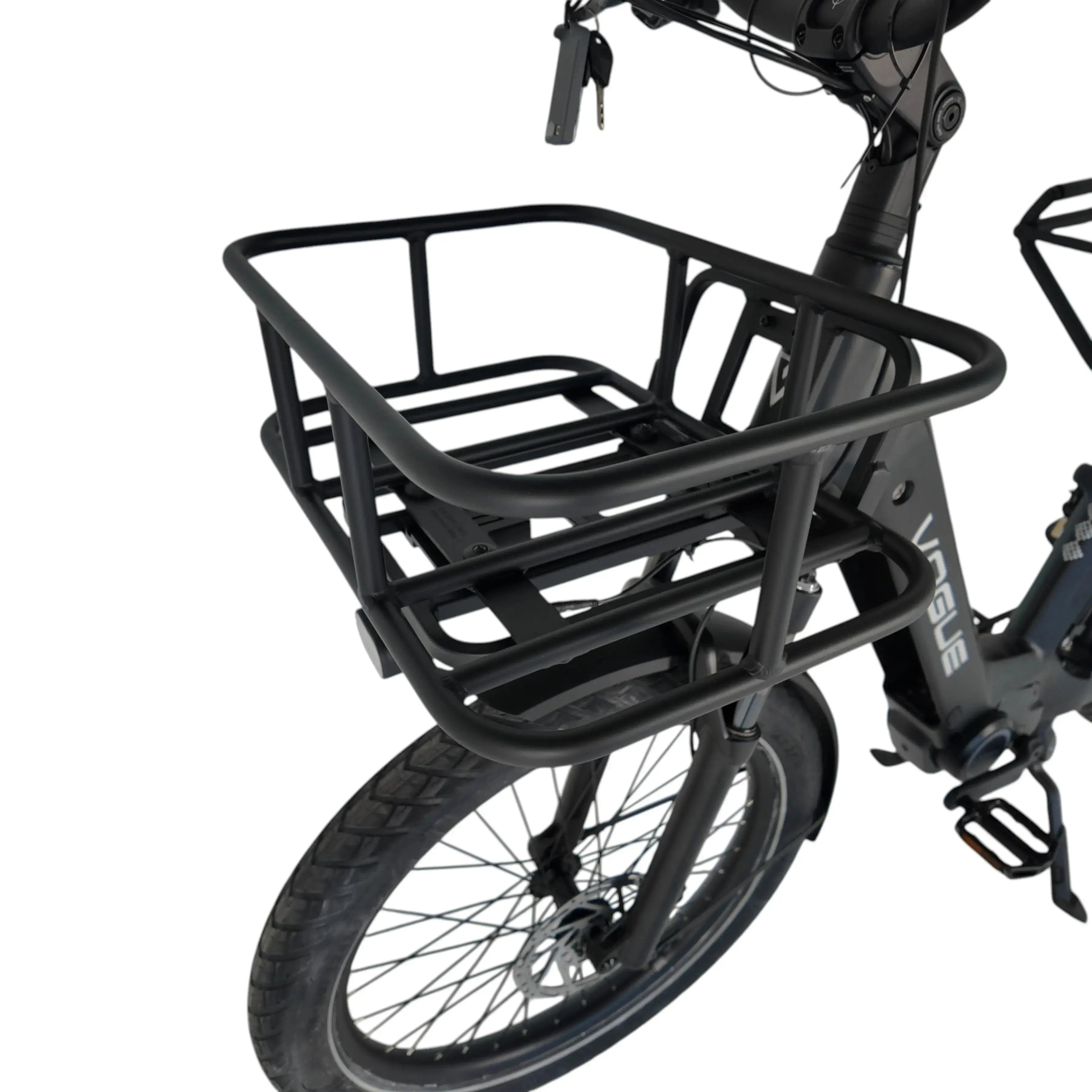 Vogue Avalanche Longtail - Matt Black - 540Wh - Elektrische Longtail
