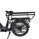 Vogue Avalanche Longtail - Matt Black - 540Wh - Elektrische Longtail