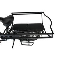 Vogue Avalanche Longtail - Matt Black - 540Wh - Elektrische Longtail