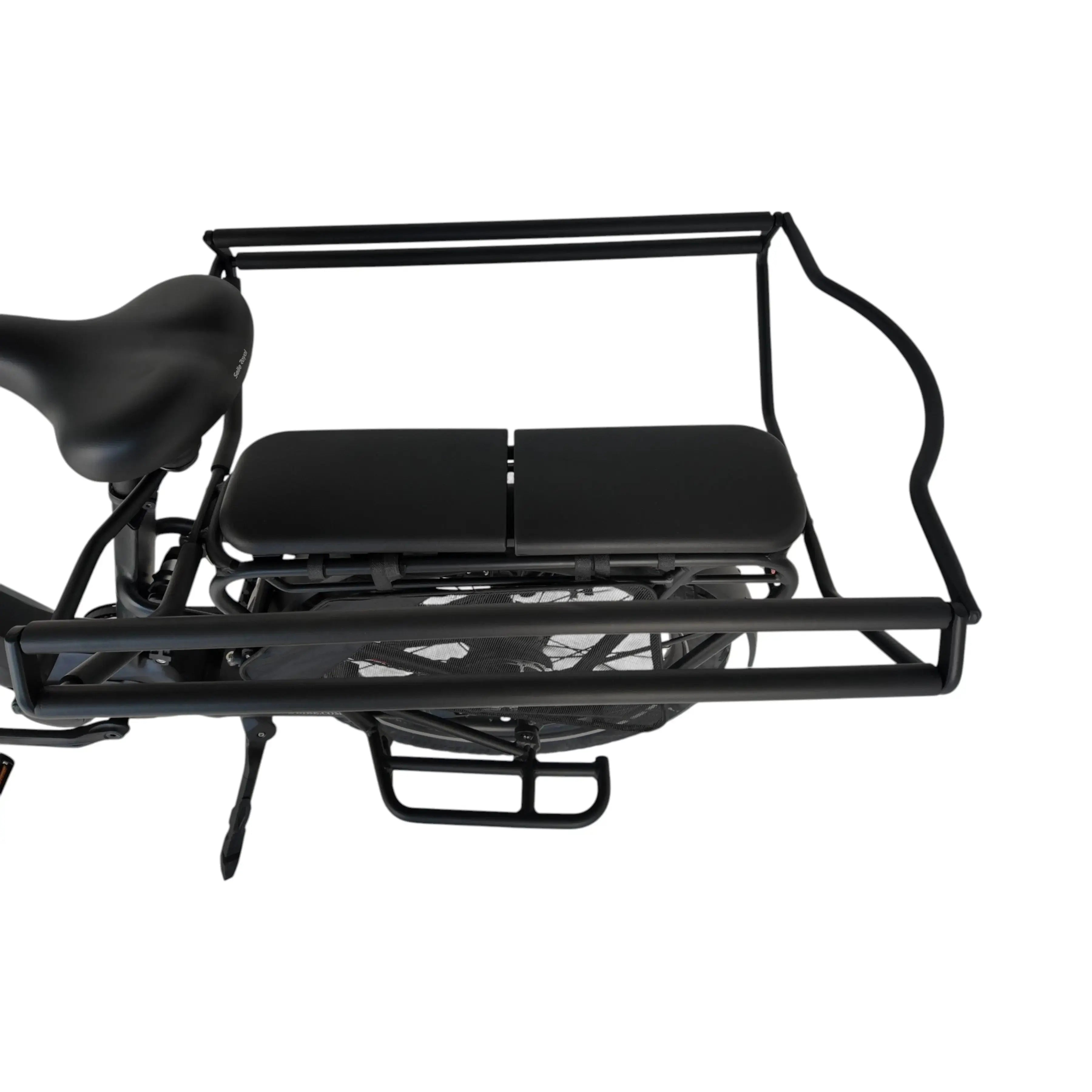 Vogue Avalanche Longtail - Matt Black - 540Wh - Elektrische Longtail