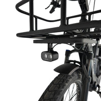 Vogue Avalanche Longtail - Matt Black - 540Wh - Elektrische Longtail