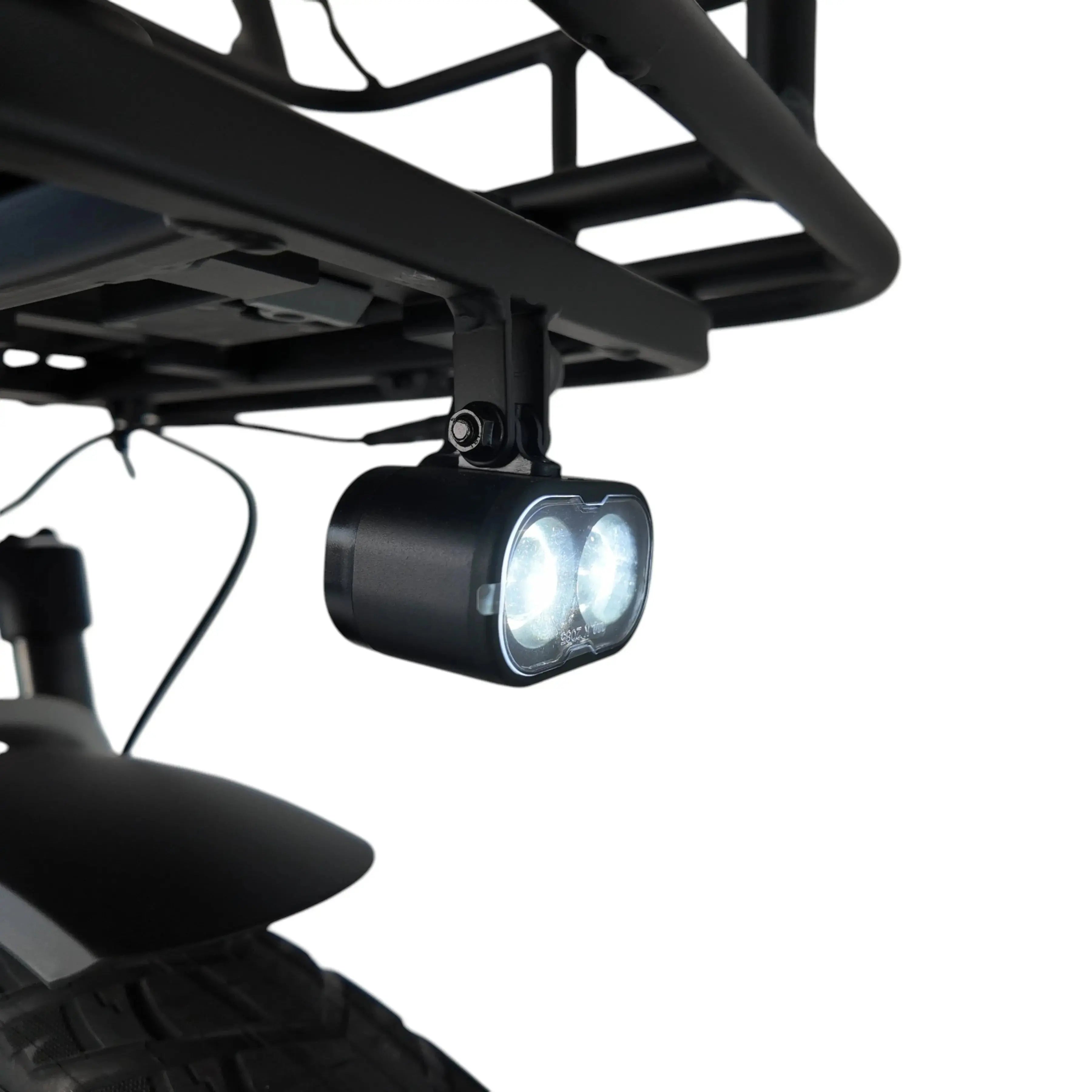 Vogue Avalanche Longtail - Matt Black - 540Wh - Elektrische Longtail