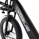 Vogue Avalanche Longtail - Matt Black - 540Wh - Elektrische Longtail
