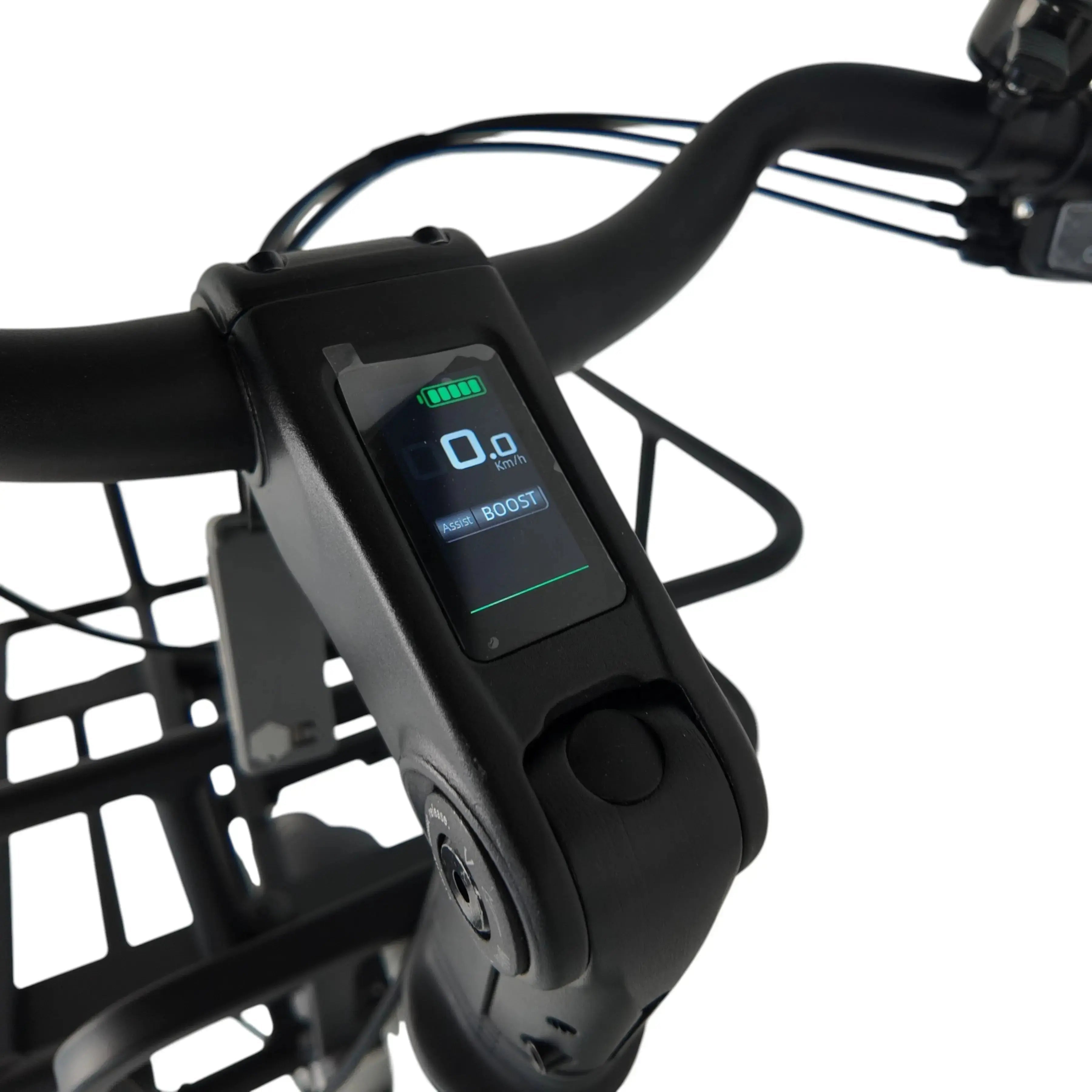 Vogue Avalanche Longtail - Matt Black - 540Wh - Elektrische Longtail