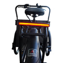 Vogue Caddy Elektrische Bakfiets - Mat Zwart met Grijze Accenten - 468Wh - 48 cm