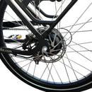 Vogue Caddy Elektrische Bakfiets - Mat Zwart met Grijze Accenten - 468Wh - 48 cm