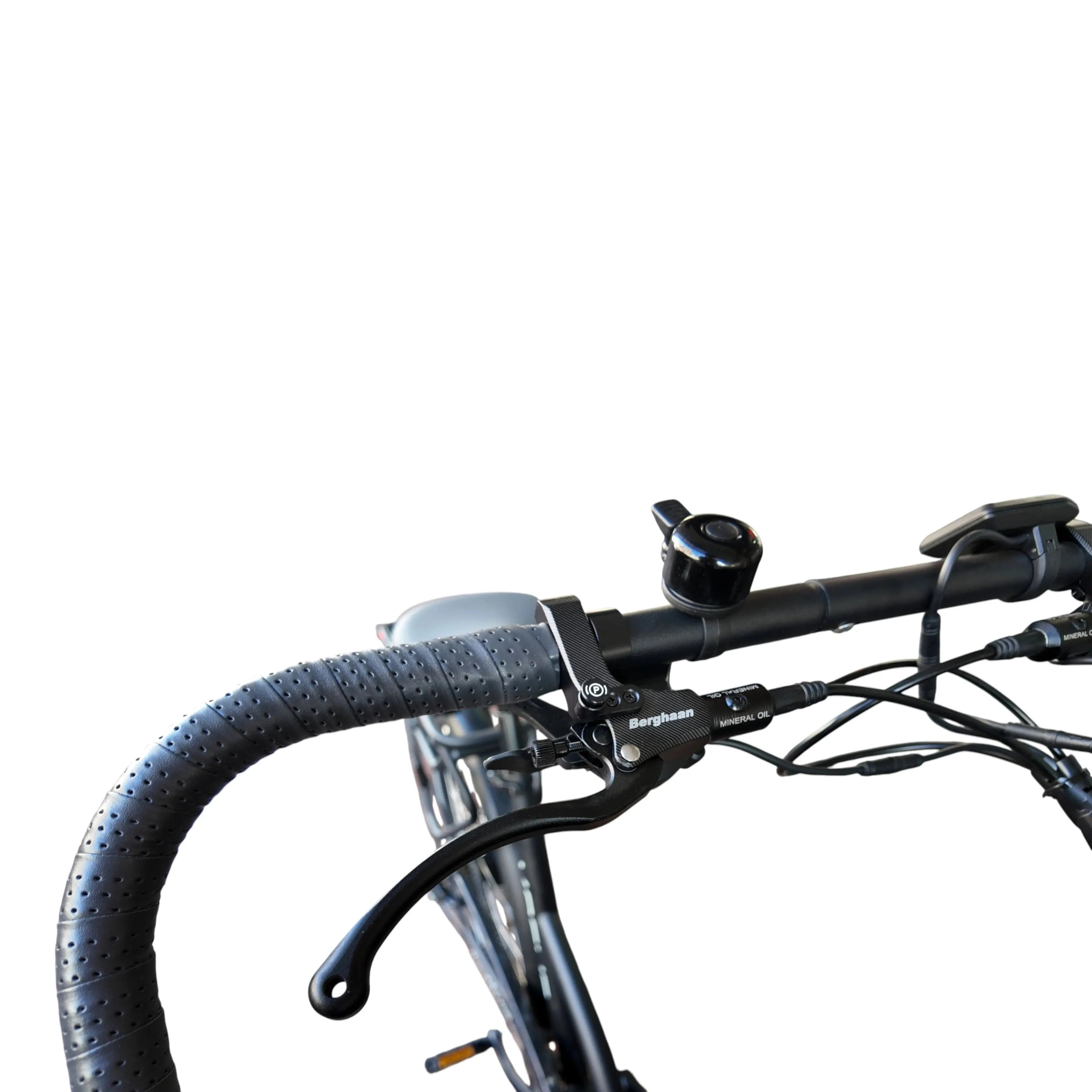 Vogue Caddy Elektrische Bakfiets - Mat Zwart met Grijze Accenten - 468Wh - 48 cm