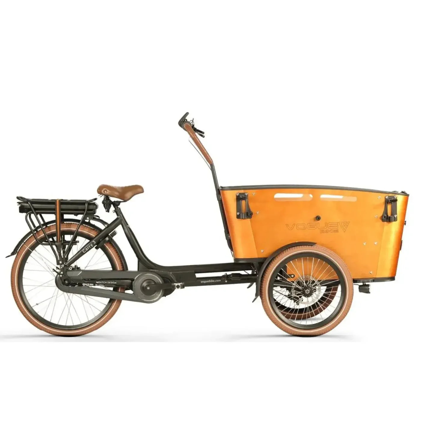 Vogue - E-Cargo - Carry 3 Ananda Motor - Elektrische Bakfiets