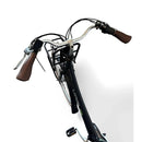 Vogue Elite Elektrische Fiets 3 versnellingen 13Ah 50cm E-bike - Mat zwart met bruine accenten