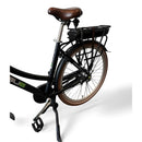 Vogue Elite Elektrische Fiets 3 versnellingen 13Ah 50cm E-bike - Mat zwart met bruine accenten