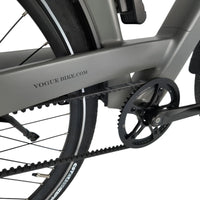Vogue Nova Elektrische Fiets - Mat Grijs - 50cm