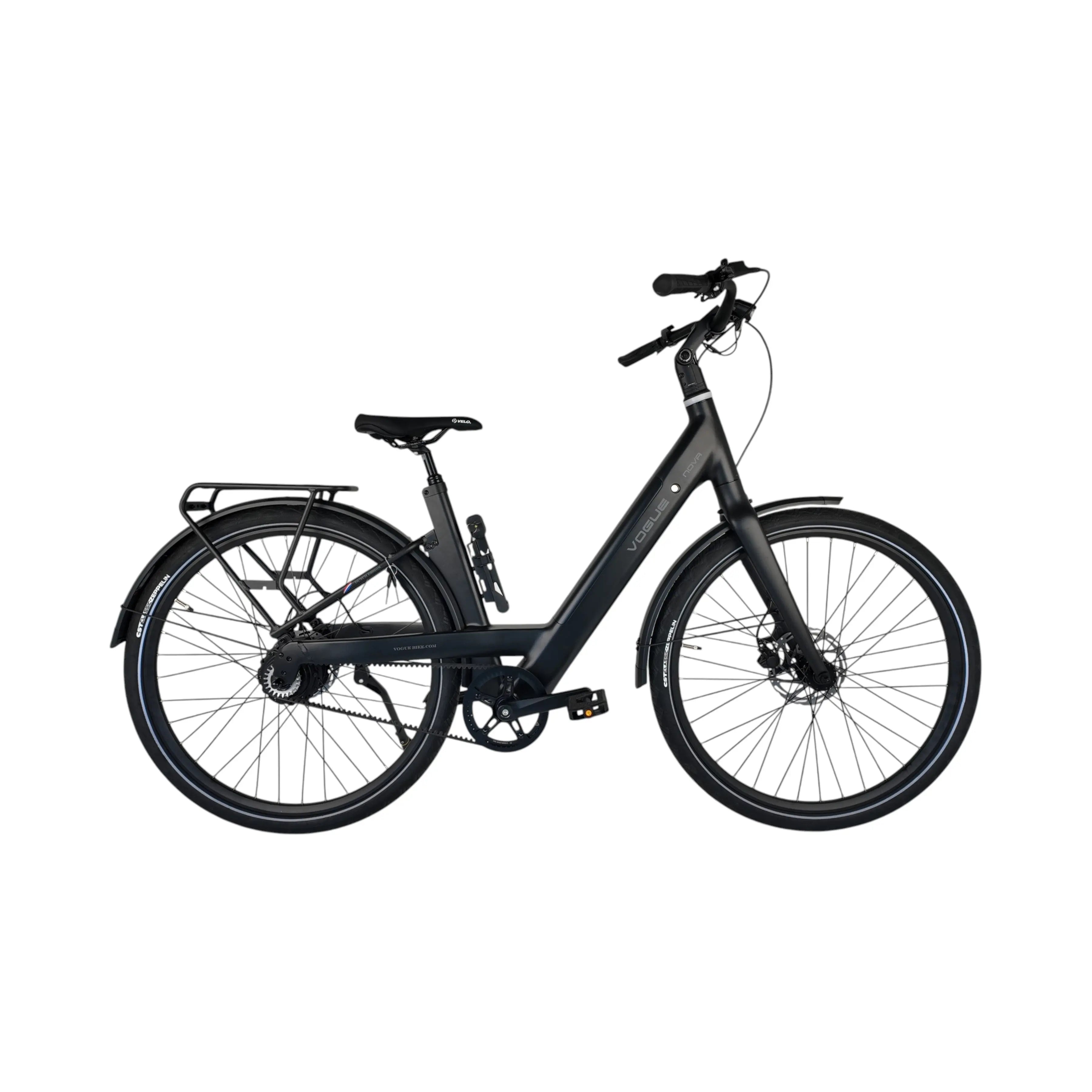 Vogue Nova Elektrische Fiets - Mat Zwart - 50cm