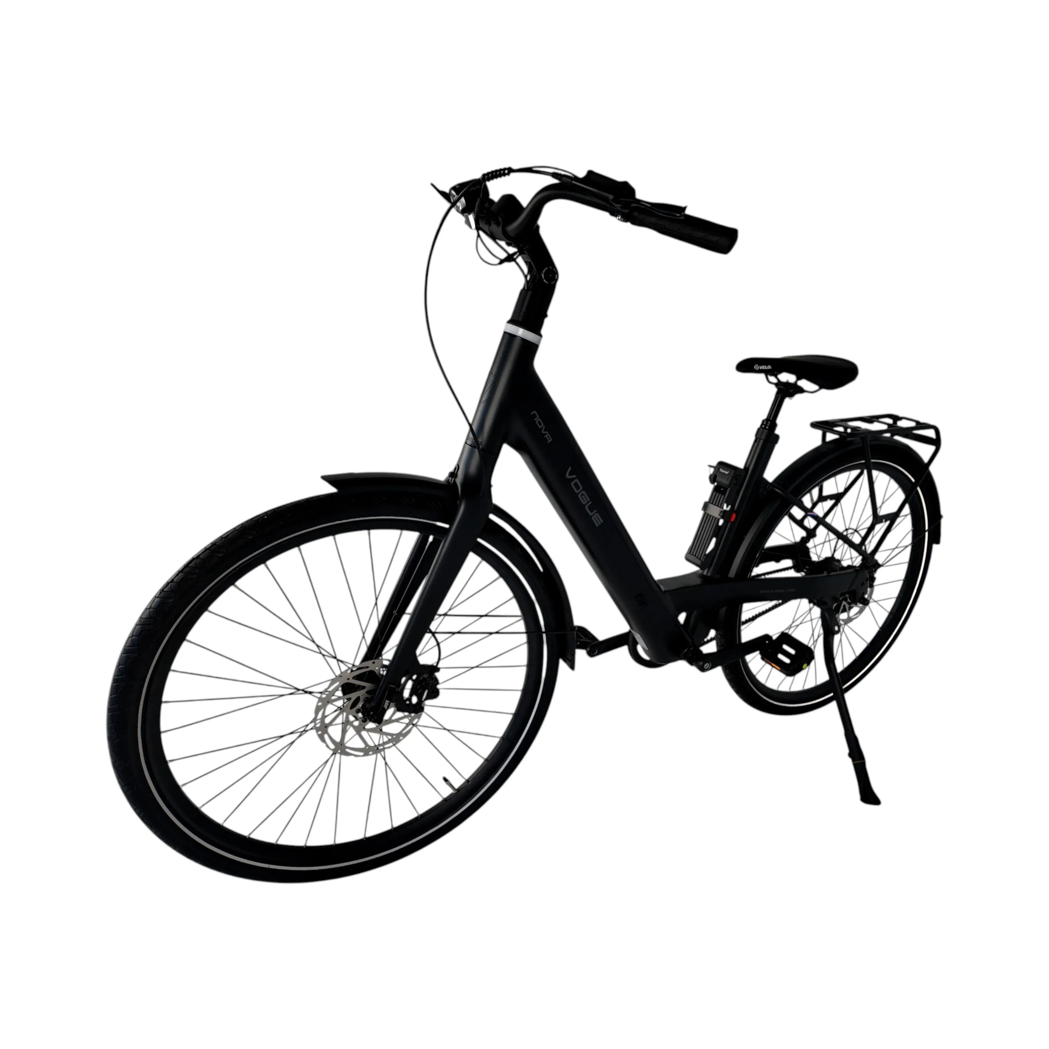 Vogue Nova Elektrische Fiets - Mat Zwart - 50cm