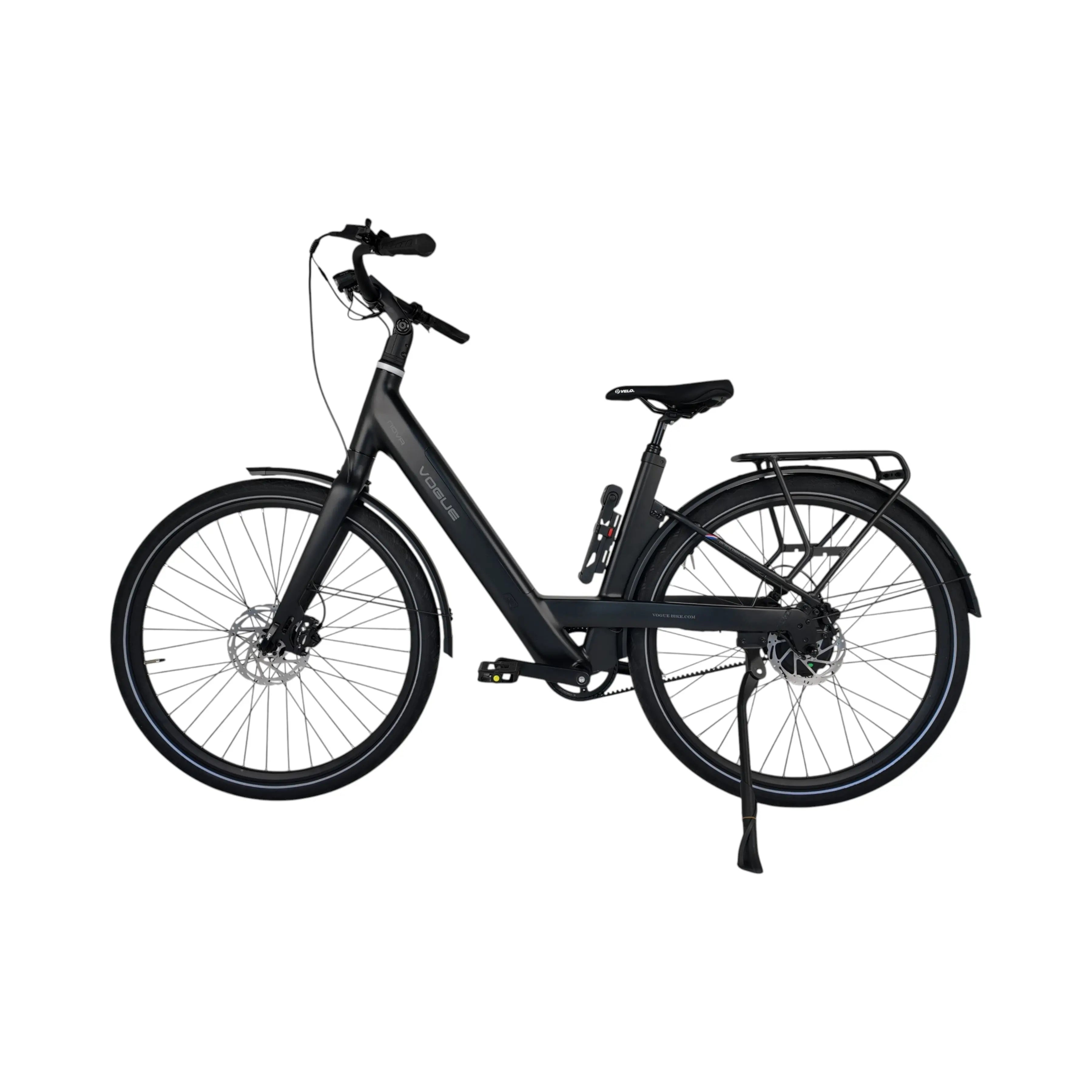 Vogue Nova Elektrische Fiets - Mat Zwart - 50cm