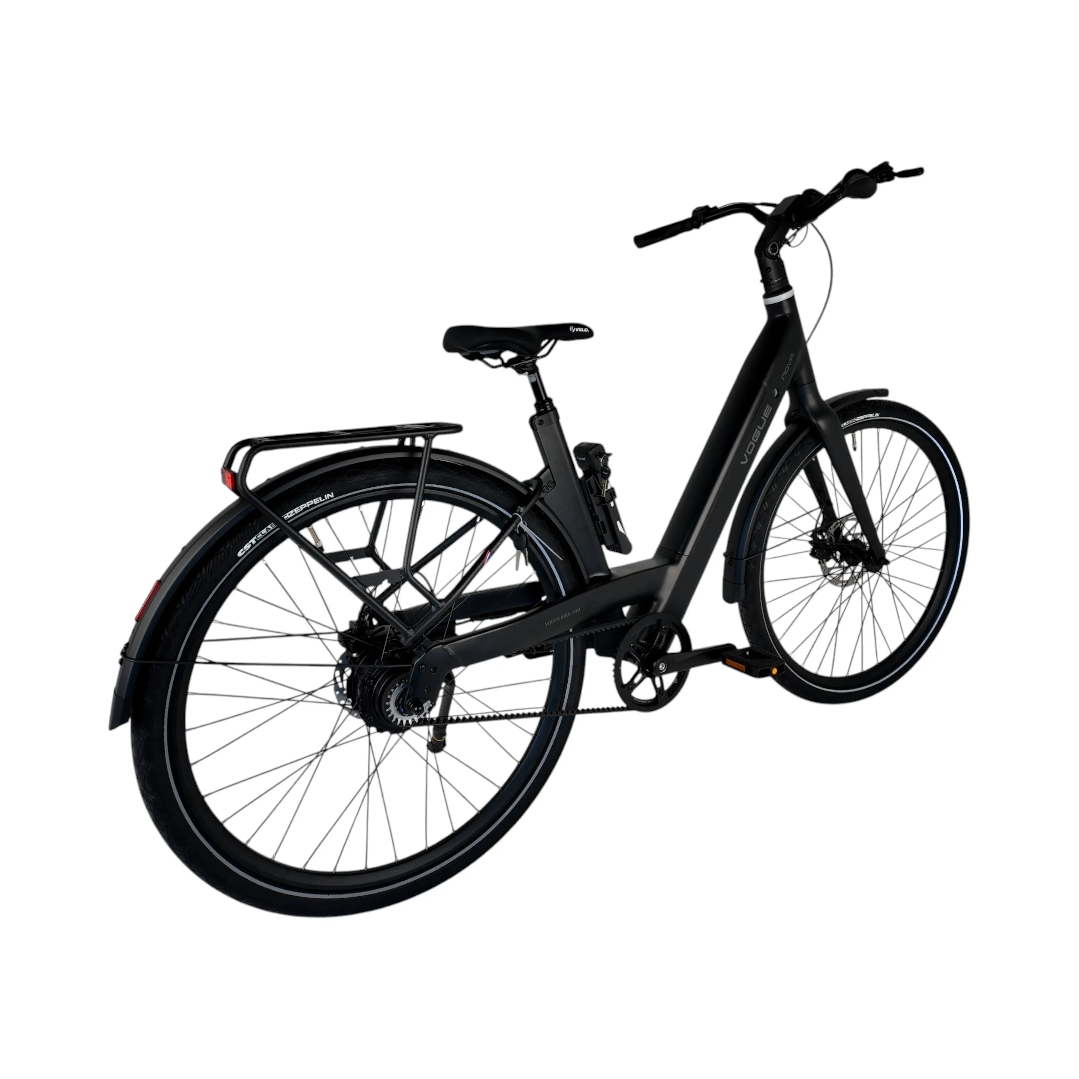 Vogue Nova Elektrische Fiets - Mat Zwart - 50cm