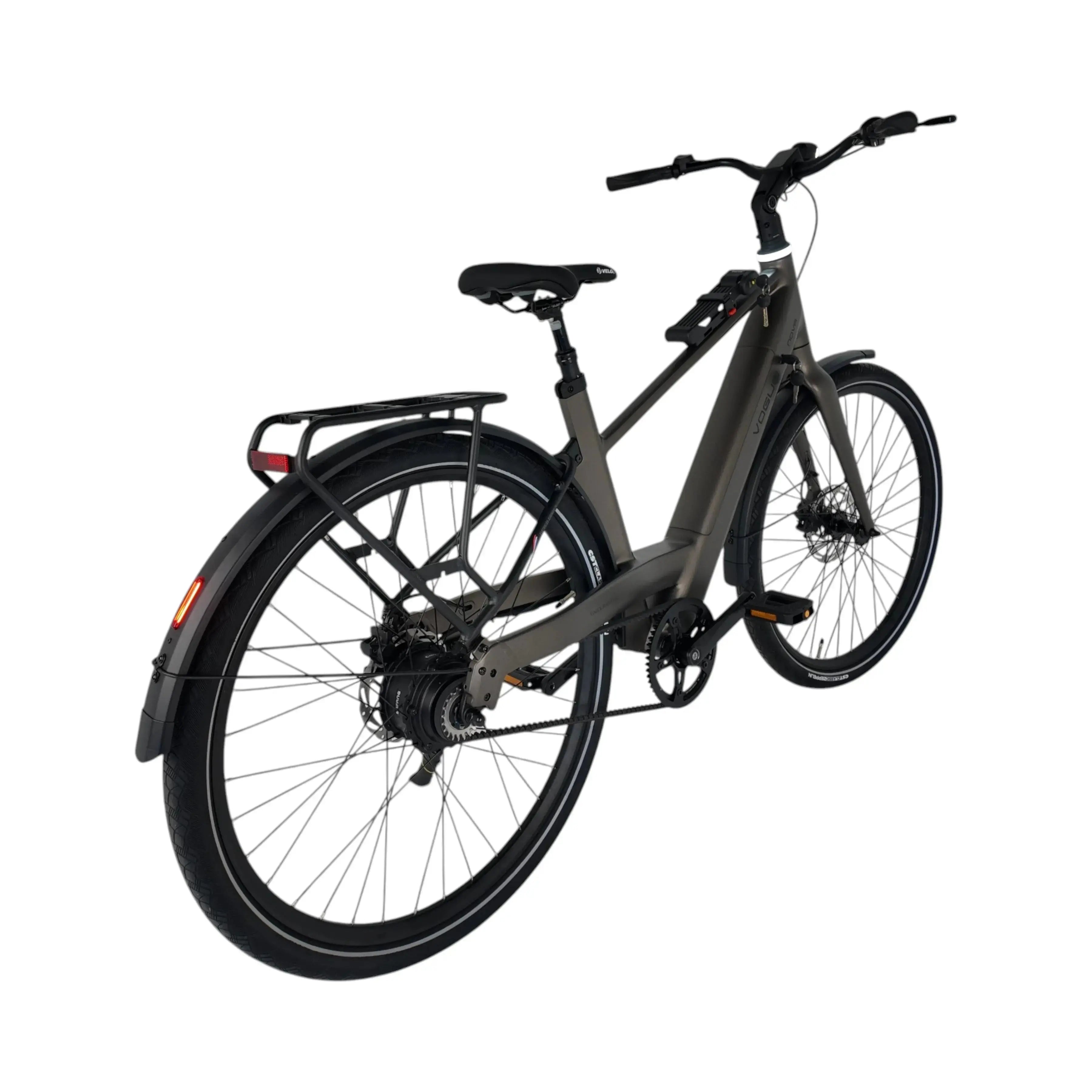 Vogue Nova Man Elektrische Fiets - Mat Bruin - 50cm