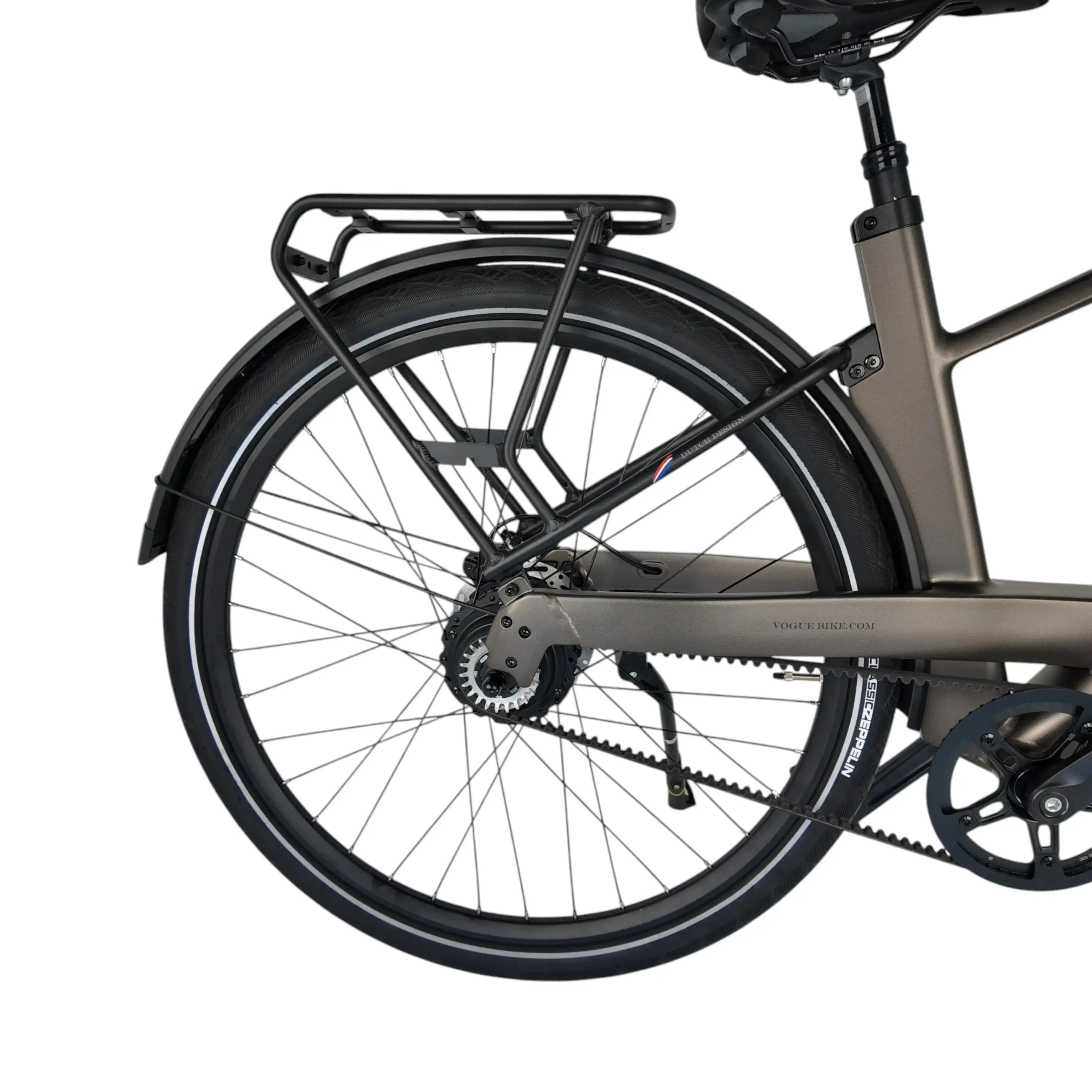 Vogue Nova Man Elektrische Fiets - Mat Bruin - 50cm