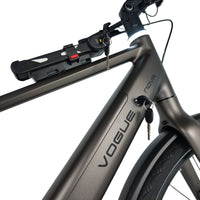 Vogue Nova Man Elektrische Fiets - Mat Bruin - 50cm
