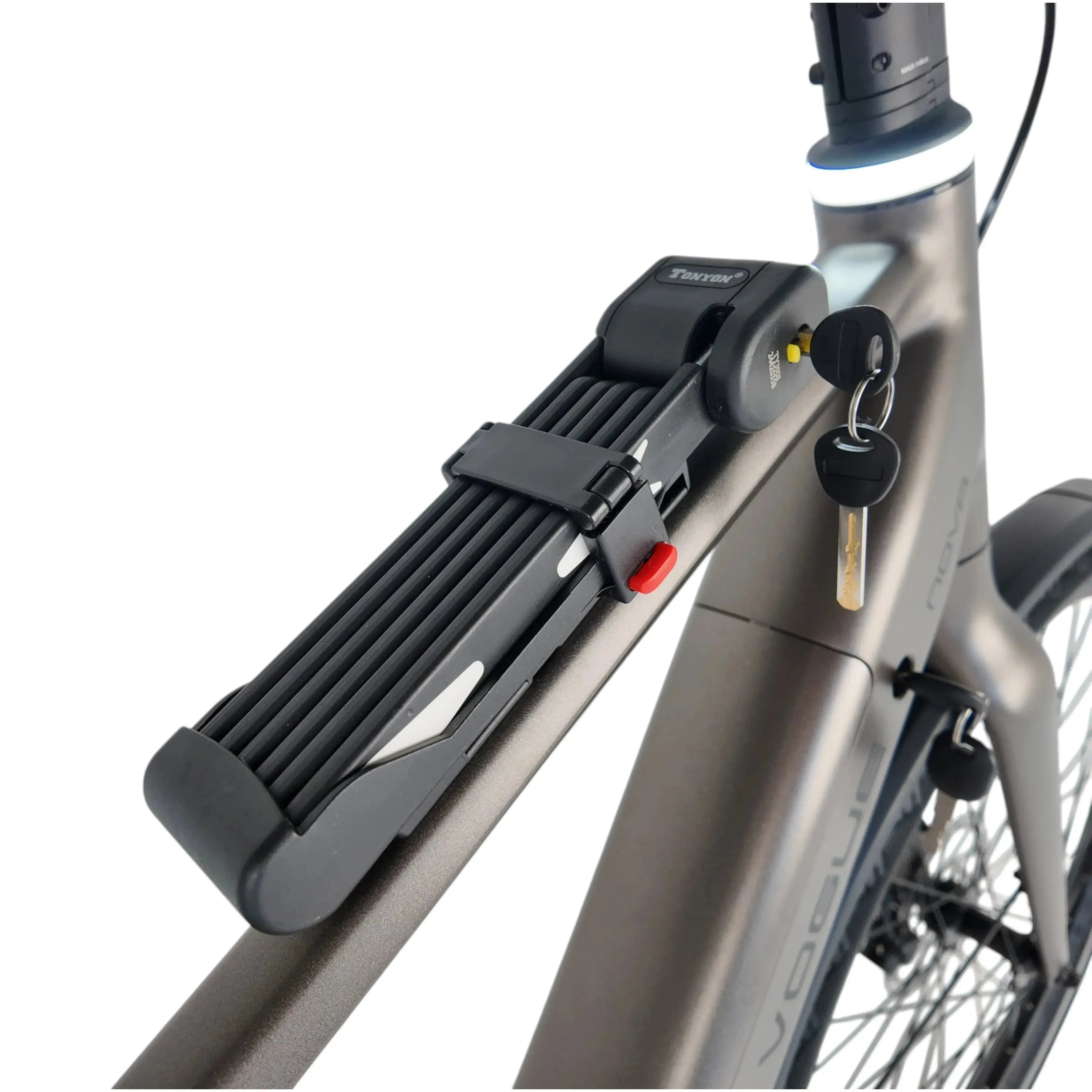 Vogue Nova Man Elektrische Fiets - Mat Bruin - 50cm