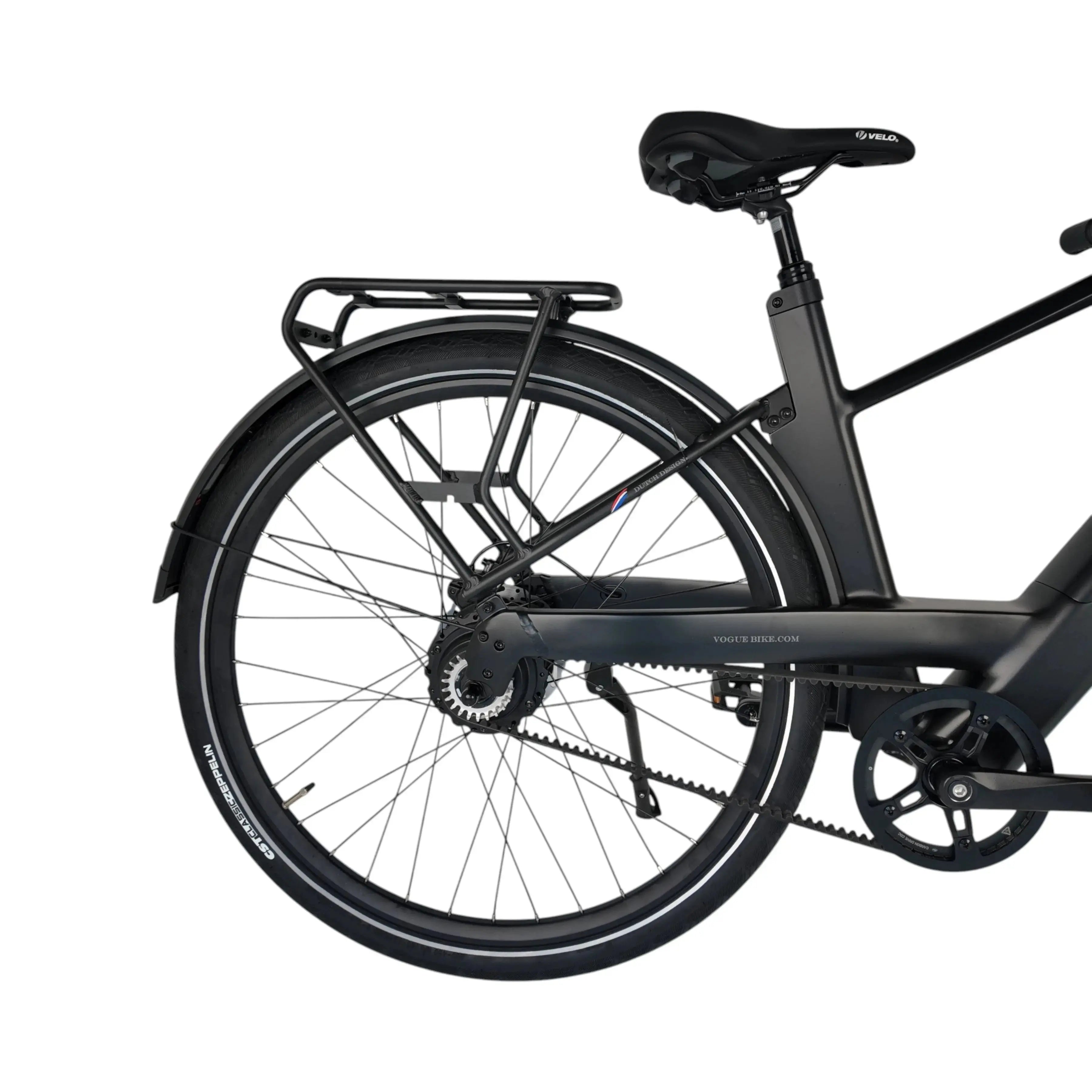 Vogue Nova Man Elektrische Fiets - Mat Zwart - 50cm