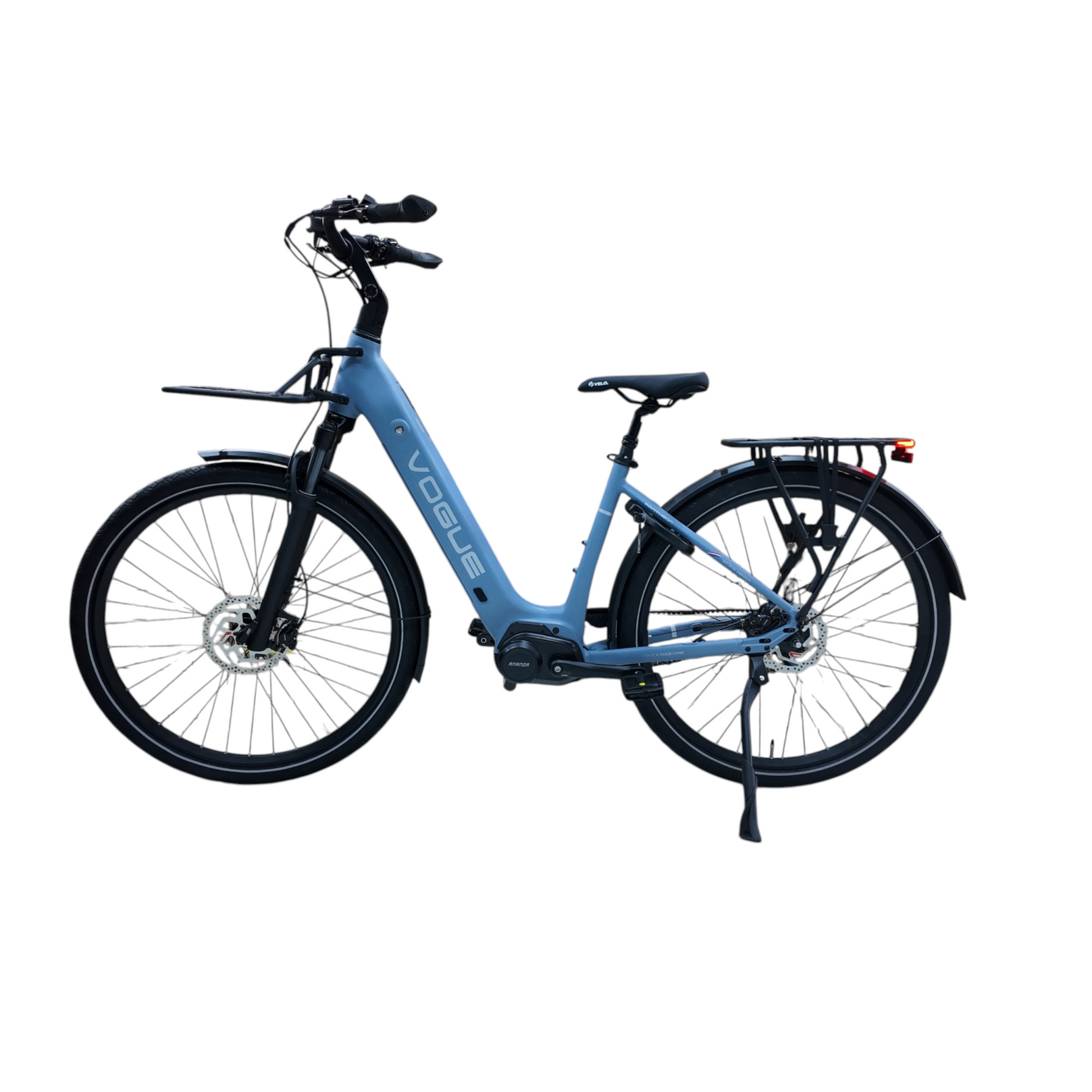 Vogue Pantheon Elektrische Fiets - Matt Grey-Blue - 50cm - 540Wh