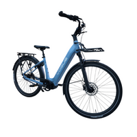 Vogue Pantheon Elektrische Fiets - Matt Grey-Blue - 50cm - 540Wh