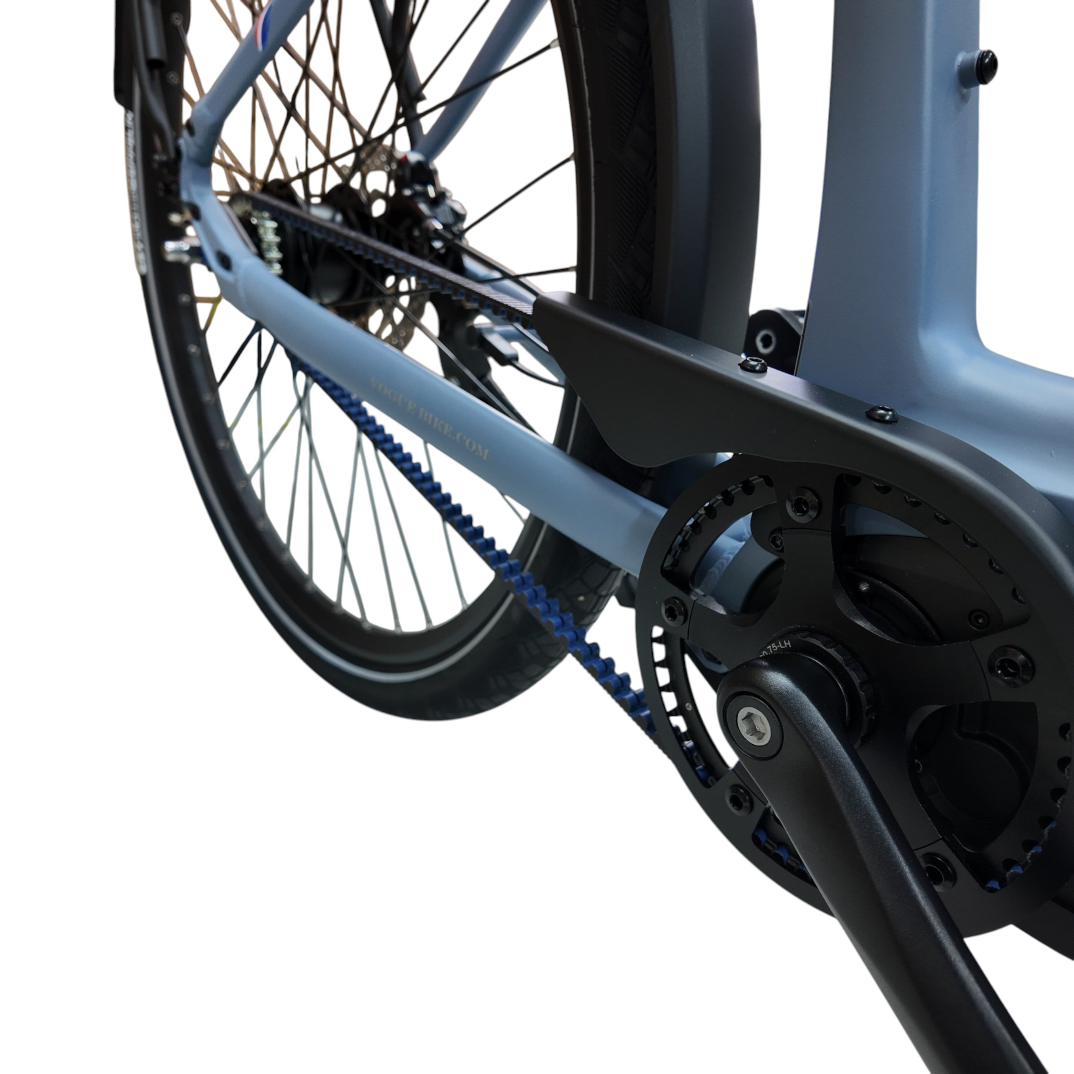 Vogue Pantheon Elektrische Fiets - Matt Grey-Blue - 50cm - 540Wh