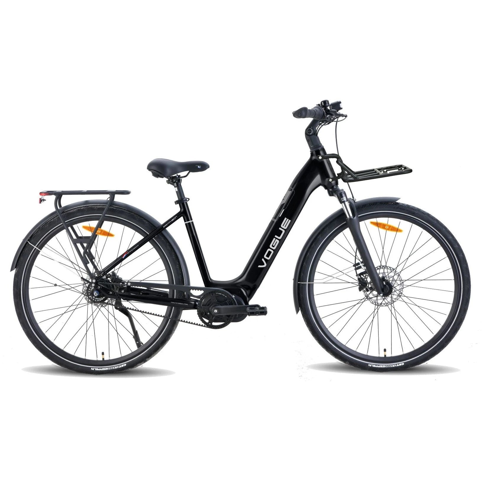 Vogue Pantheon Elektrische Fiets - Matt Black - 50cm - 540Wh