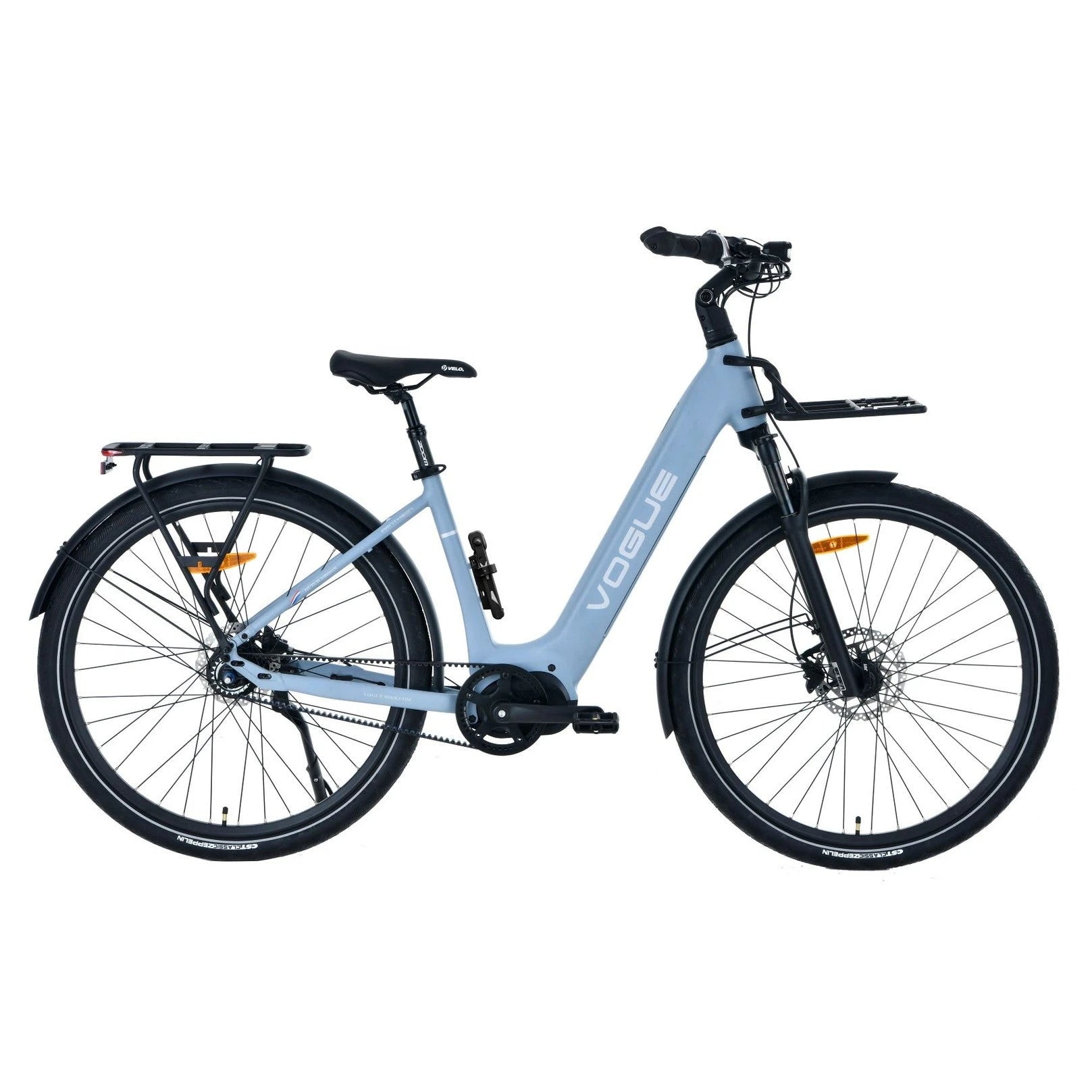 Vogue Pantheon Elektrische Fiets - Matt Grey-Blue - 50cm - 540Wh